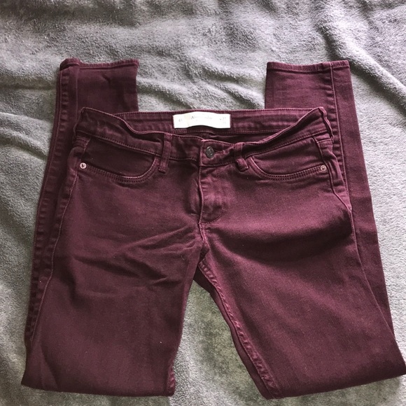 Maroon Jeans - Picture 3 of 3